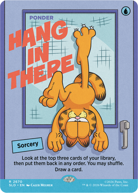 Secret Lair x Garfield: Motivationally Challenged Foil Edition - Billede 4