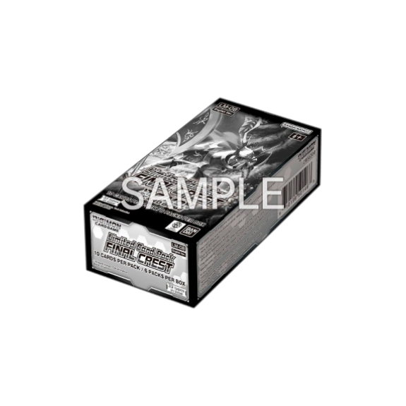 Digimon Card Game: Final Crest LM-08 Limited Card Pack