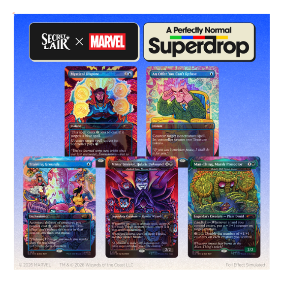 Secret Lair x Marvel: Dan Hipp Foil Edition