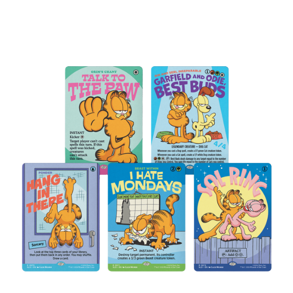 Secret Lair x Garfield: Motivationally Challenged Foil Edition