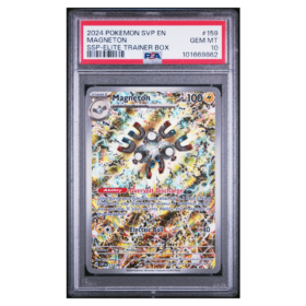 MAGNETON #159 SURGING SPARKS ETB PSA 10 - Front
