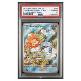 CASTFORM SUNNY FORM #195 ILLUSTRATION RARE PSA 10 - Front