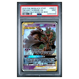 TREVNNT. & DSKNR. GX #SM217 PROMO-PALE MOON-GX BOX PSA 9 - Front