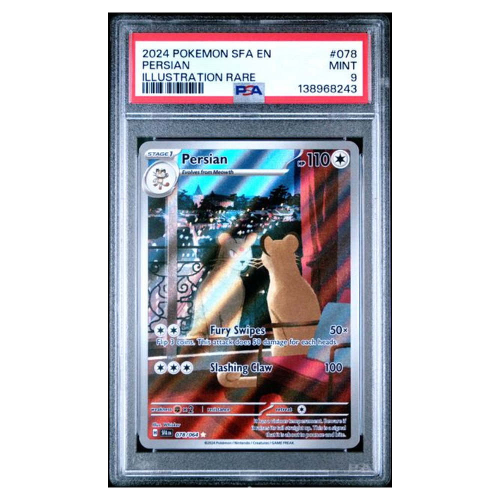 PERSIAN #078 ILLUSTRATION RARE PSA 9 - Front