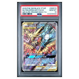 MLTRS/ZPDS/ARTCN.GX #SM210 HIF ELITE TRAINER BOX-F.A. PSA 10 - Front