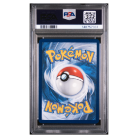 PIKACHU #025 PSA 9 - Back