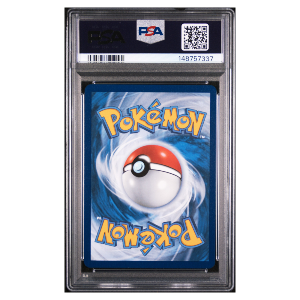 PIKACHU #025 PSA 9 - Back