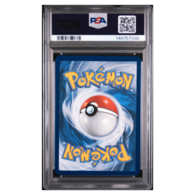 PIKACHU #025 PSA 9 - Back