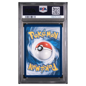 PIKACHU #025 PSA 9 - Back