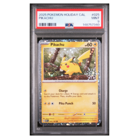 PIKACHU #025 PSA 9 - Front