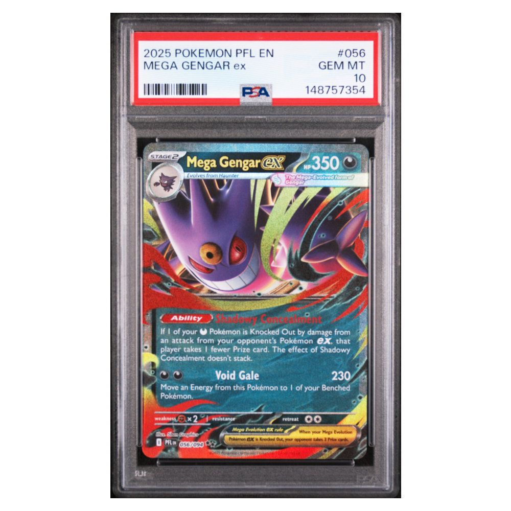 MEGA GENGAR ex #056 PSA 10 - Front