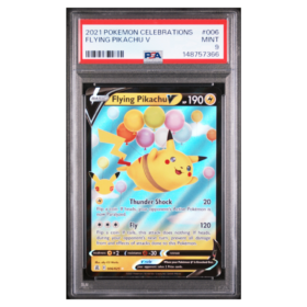FLYING PIKACHU V #006 PSA 9 - Front