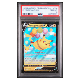 FLYING PIKACHU V #006 PSA 10 - Front