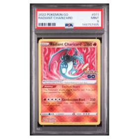 RADIANT CHARIZARD #011 PSA 9 - Front