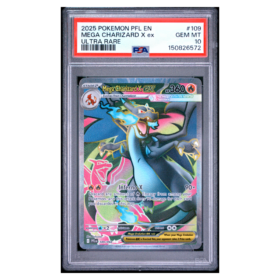 MEGA CHARIZARD X ex #109 ULTRA RARE PSA 10 - Front