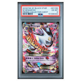 M GENGAR EX #XY166 PROMO-COLLECTOR CHEST PSA 6 - Front