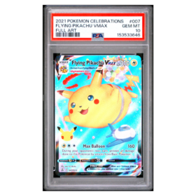 FLYING PIKACHU VMAX #007 FULL ART PSA 10 - Front