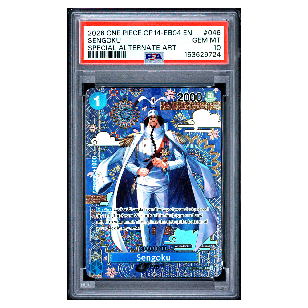 SENGOKU #046 SPECIAL ALTERNATE ART PSA 10 - Front