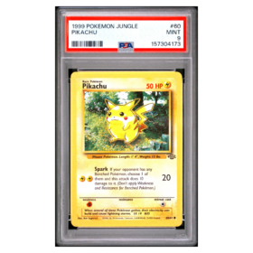 PIKACHU #60 PSA 9 - Front