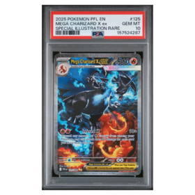 MEGA CHARIZARD X ex #125 SPECIAL ILLUSTRATION RARE PSA 10 - Front