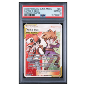 FA/RED & BLUE #234 COSMIC ECLIPSE PSA 10 - Front