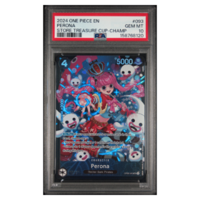 PERONA #093 STORE TREASURE CUP-CHAMP PSA 10 - Front