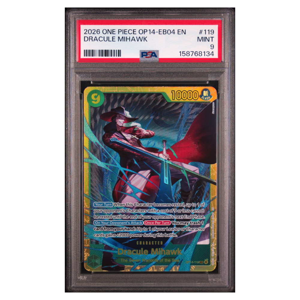 DRACULE MIHAWK #119 PSA 9 - Front