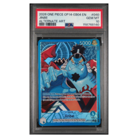 JINBE #040 ALTERNATE ART PSA 10 - Front