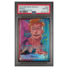 MARCO #002 ALTERNATE ART PSA 10 - Front