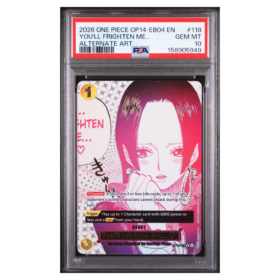 YOU'LL FRIGHTEN ME... #118 ALTERNATE ART PSA 10 - Front