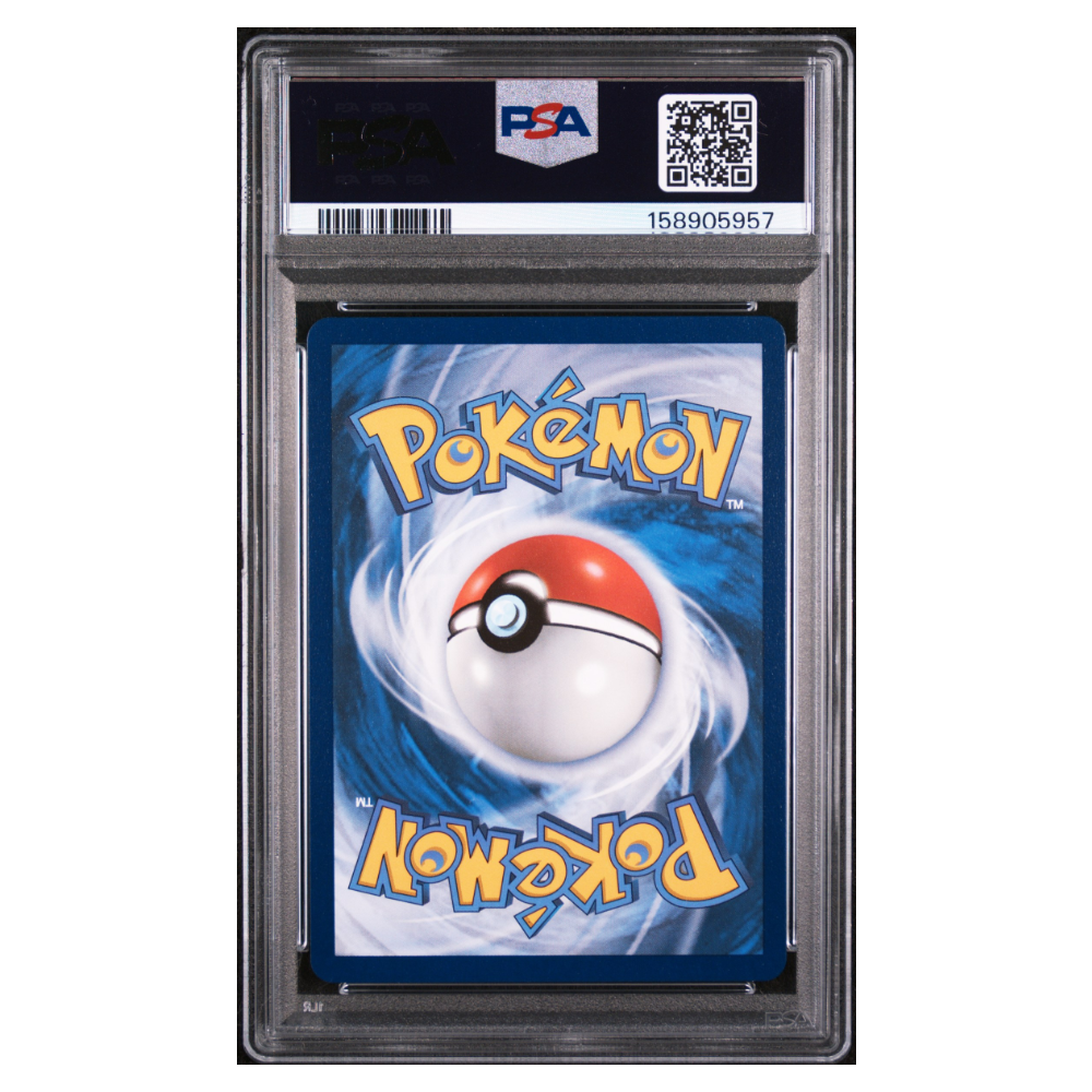 BULBASAUR #037 FIRST PARTNER ILLUS COLL SER 1 PSA 10 - Back