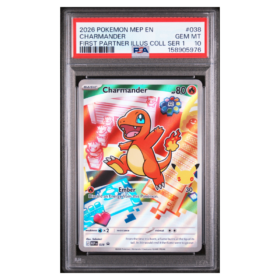 CHARMANDER #038 FIRST PARTNER ILLUS COLL SER 1 PSA 10 - Front