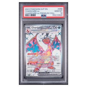 CHARIZARD ex #056 CHARIZARD ex PREMIUM COLL. PSA 10 - Front