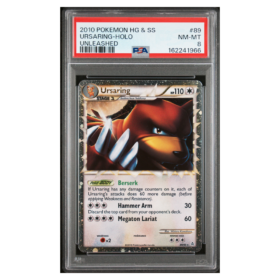 URSARING-HOLO #89 UNLEASHED PSA 8 - Front