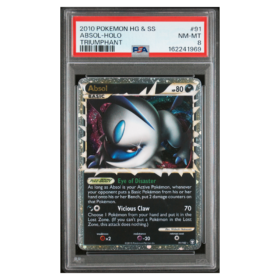 ABSOL-HOLO #91 TRIUMPHANT PSA 8 - Front