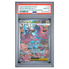 MEGA DRAGALGE ex #118 SPECIAL ILLUSTRATION RARE PSA 10 - Front
