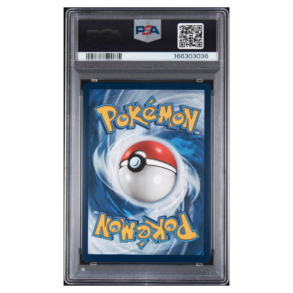 FA/UMBREON VMAX #215 EVOLVING SKIES-SECRET PSA 6 - Back