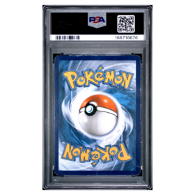 FA/PIKACHU EX #XY124 PROMO-RED & BLUE COLL. PSA 1 - Back