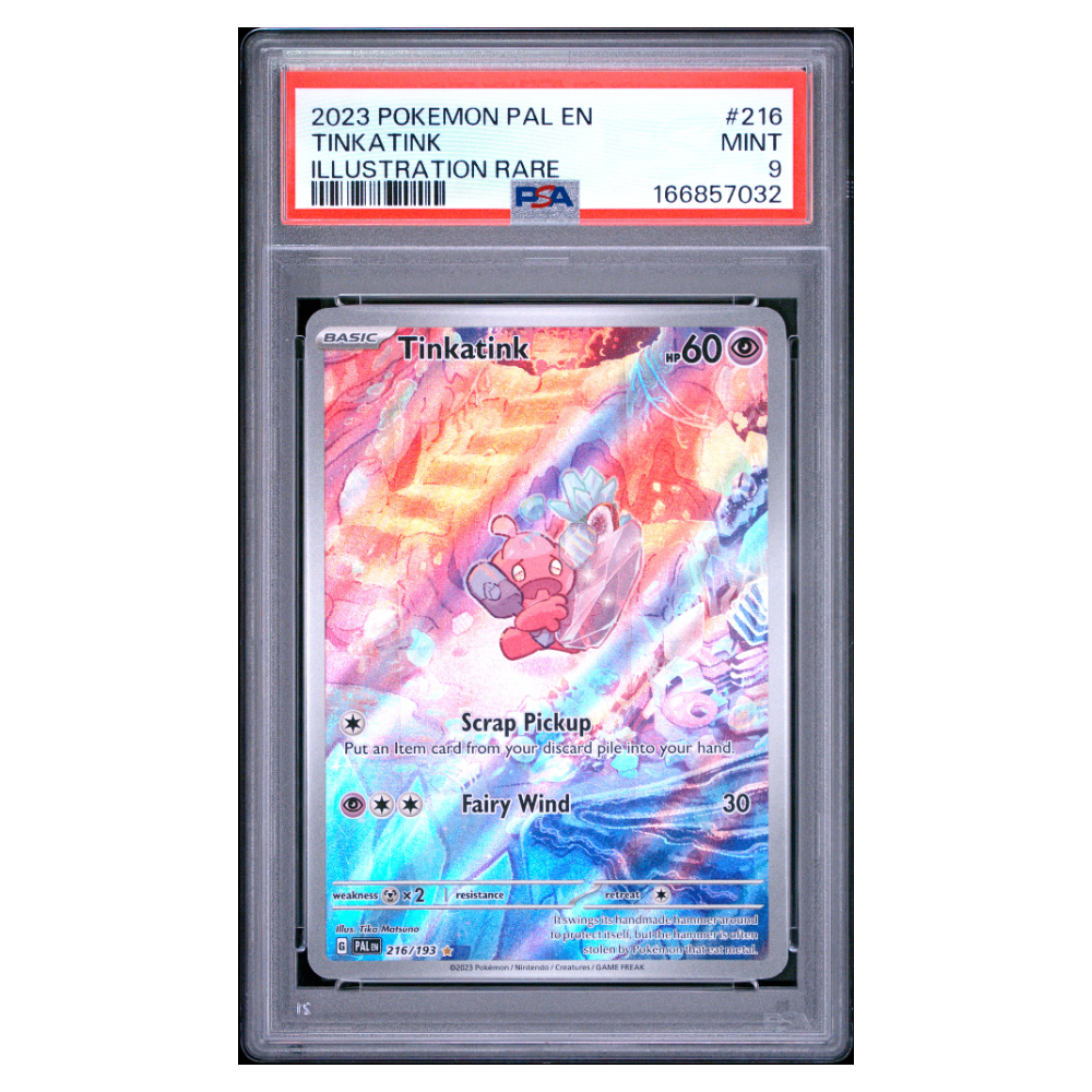 TINKATINK #216 ILLUSTRATION RARE PSA 9 - Front