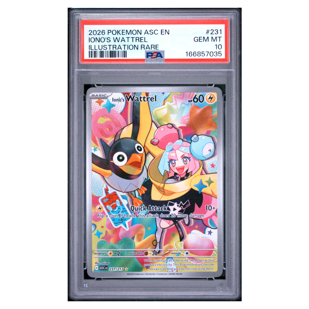 IONO'S WATTREL #231 ILLUSTRATION RARE PSA 10 - Front