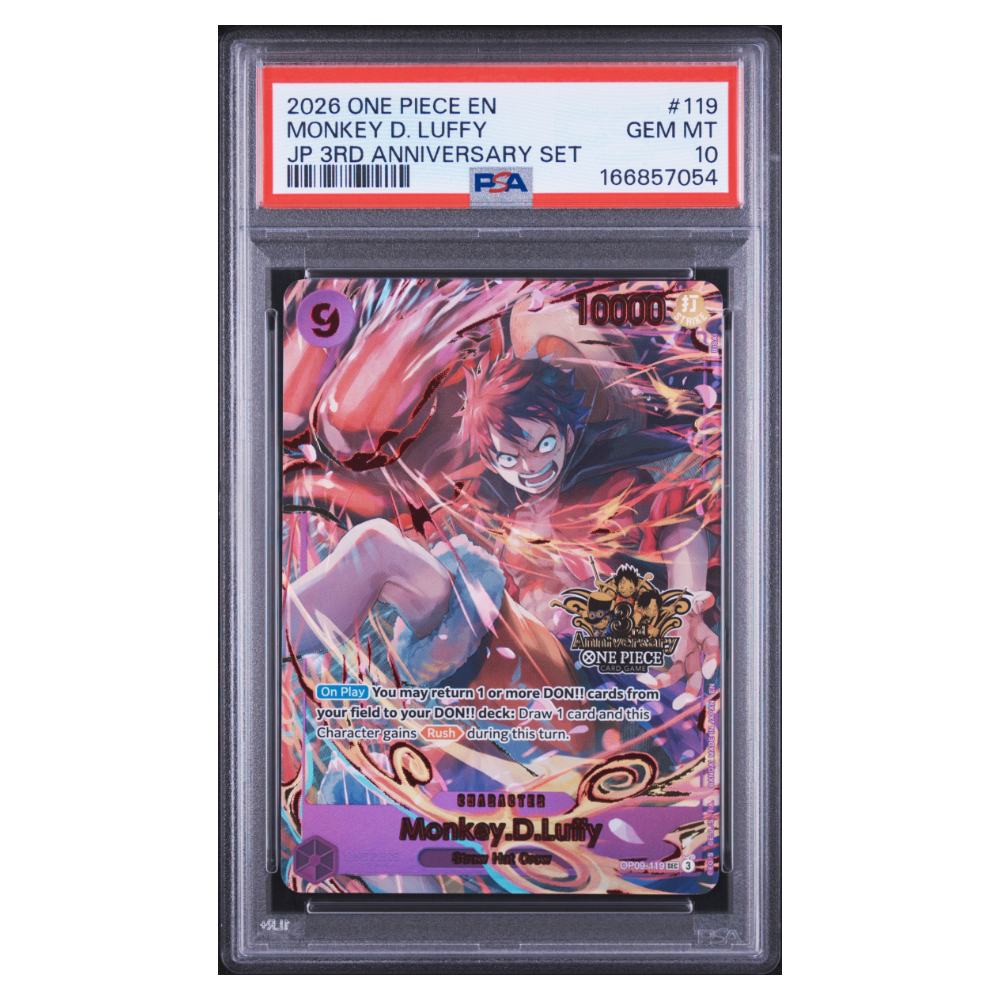 MONKEY D. LUFFY #119 PSA 10 - Front