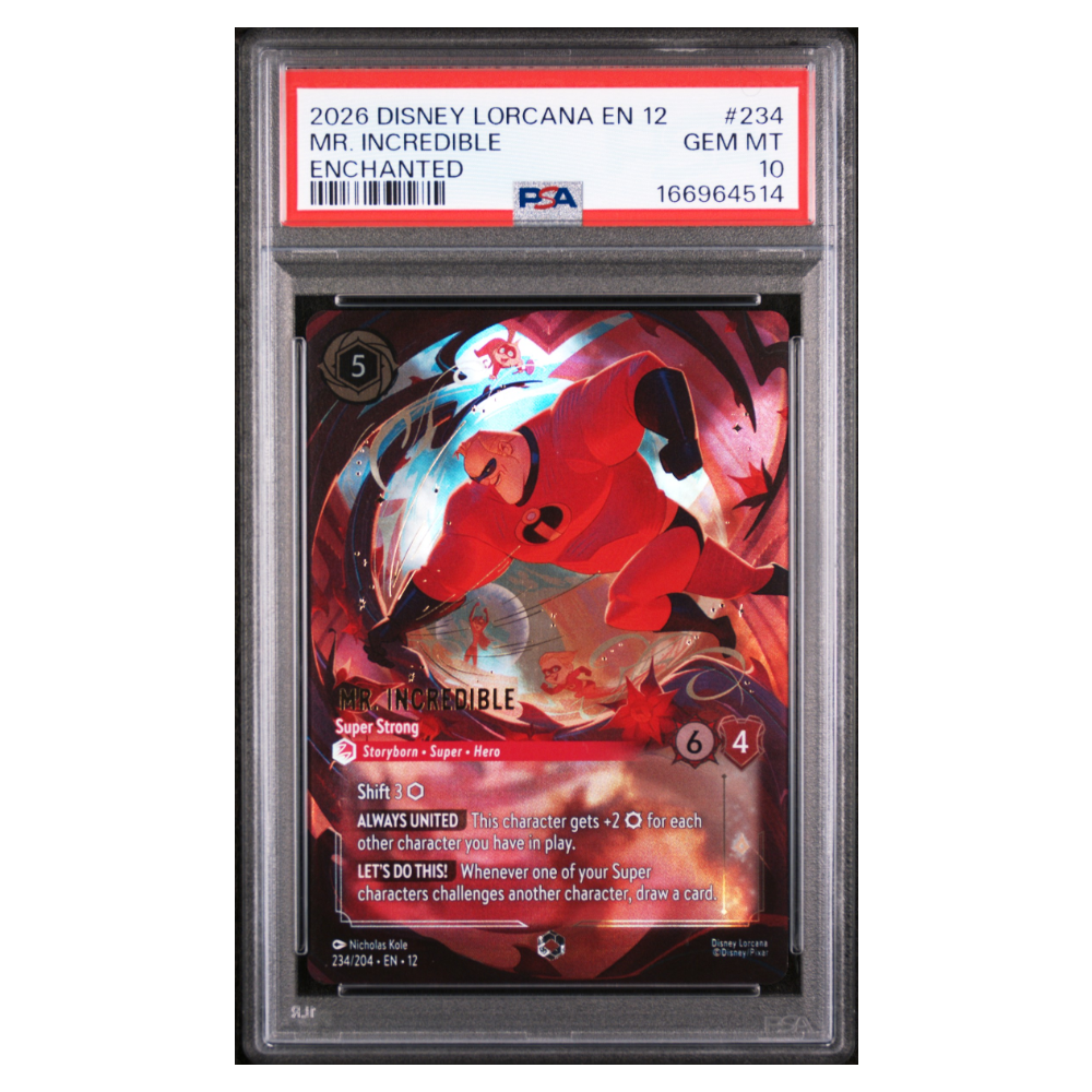 MR. INCREDIBLE #234 ENCHANTED PSA 10 - Front
