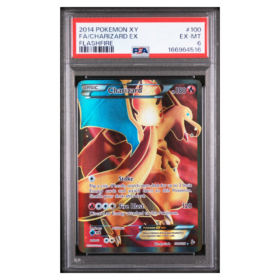 FA/CHARIZARD EX #100 FLASHFIRE PSA 6 - Front