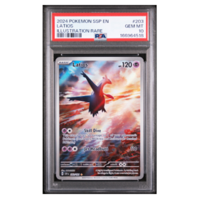 LATIOS #203 ILLUSTRATION RARE PSA 10 - Front
