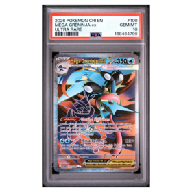 MEGA GRENINJA ex #100 ULTRA RARE PSA 10 - Front