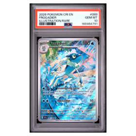 FROGADIER #089 ILLUSTRATION RARE PSA 10 - Front