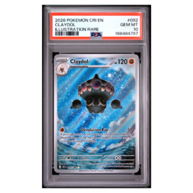 CLAYDOL #092 ILLUSTRATION RARE PSA 10 - Front