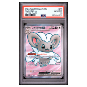 CINCCINO ex #105 ULTRA RARE PSA 10 - Front
