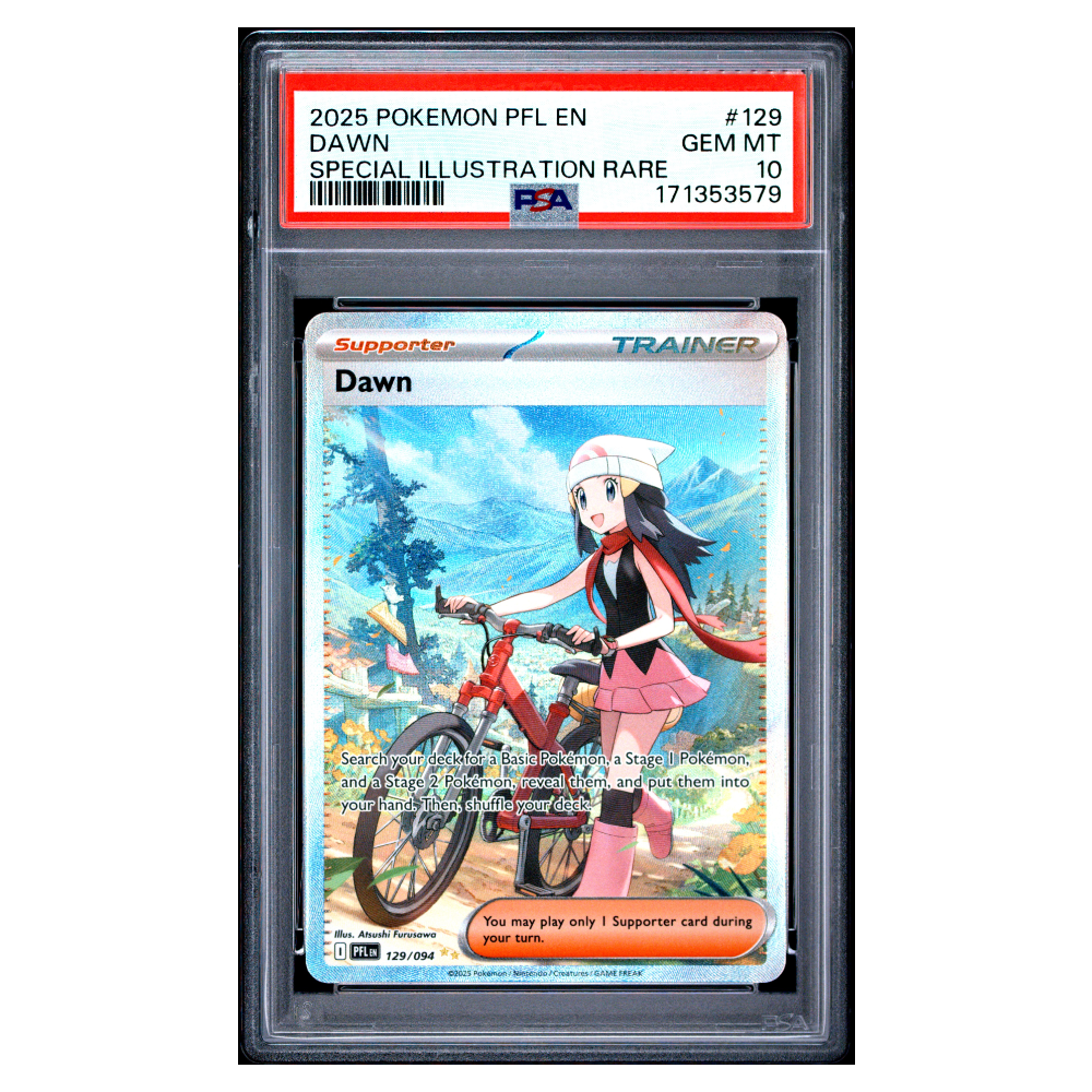 DAWN #129 SPECIAL ILLUSTRATION RARE PSA 10 - Front