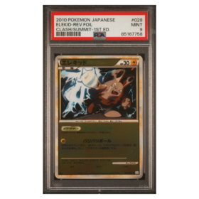 ELEKID-REV.FOIL #028 CLASH/SUMMIT-1ST ED. PSA 9 - Front
